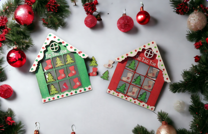 Holiday Tic Tac Toe Game Set